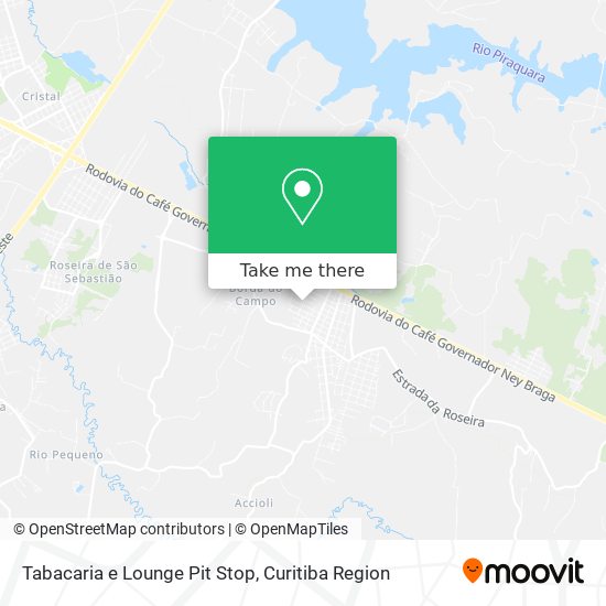 Tabacaria e Lounge Pit Stop map