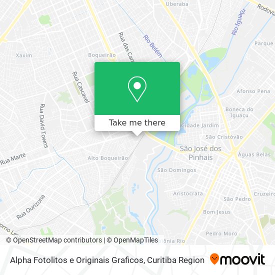 Alpha Fotolitos e Originais Graficos map