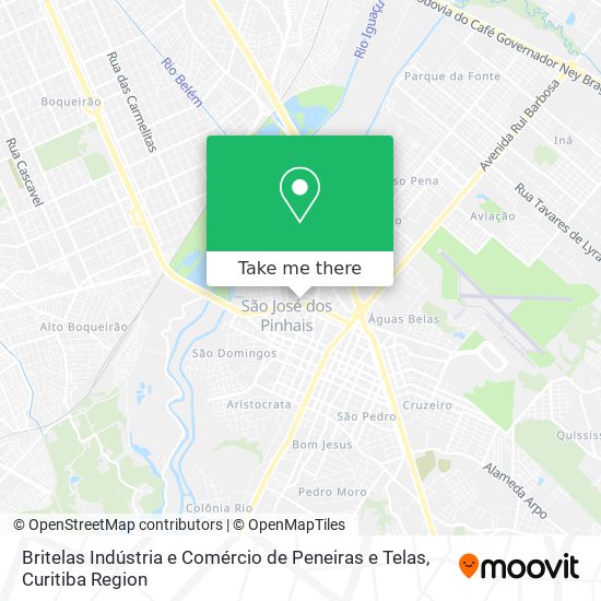 Britelas Indústria e Comércio de Peneiras e Telas map