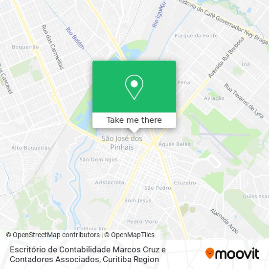 Escritório de Contabilidade Marcos Cruz e Contadores Associados map