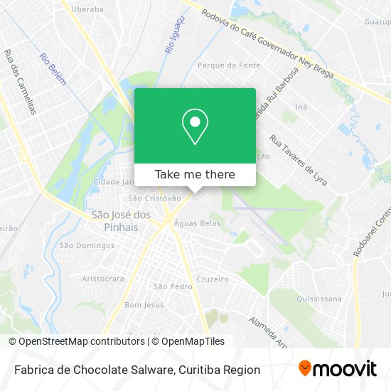 Fabrica de Chocolate Salware map