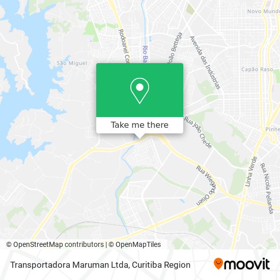 Transportadora Maruman Ltda map