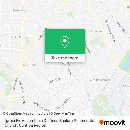Igreja Ev. Assembleia De Deus Shalom Pentecostal Church map
