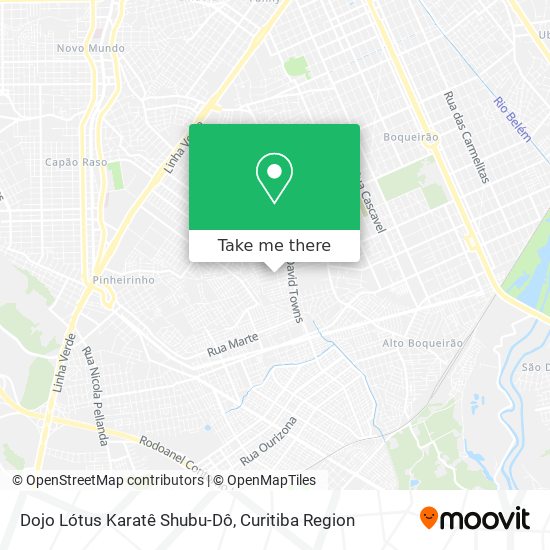 Dojo Lótus Karatê Shubu-Dô map