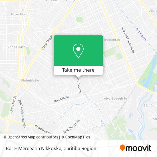 Bar E Mercearia Nikkoska map