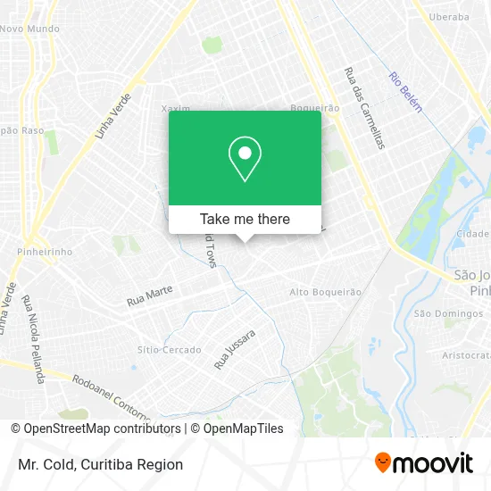 Mr. Cold map