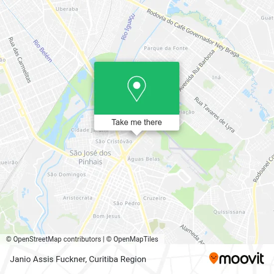 Janio Assis Fuckner map