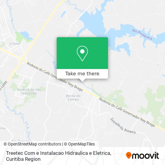 Treetec Com e Instalacao Hidraulica e Eletrica map