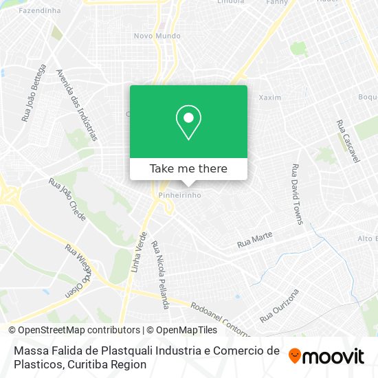 Massa Falida de Plastquali Industria e Comercio de Plasticos map