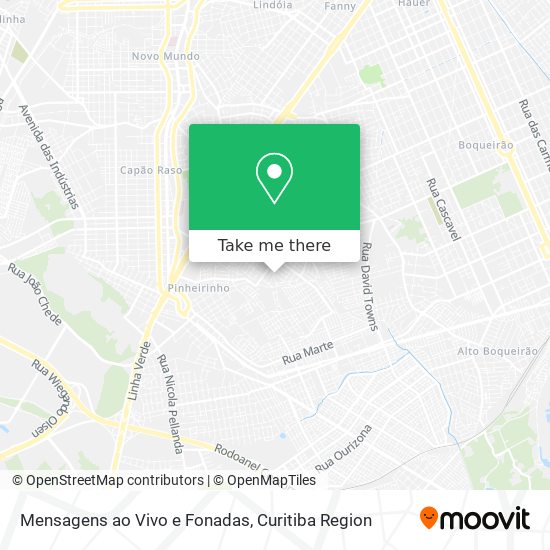 Mensagens ao Vivo e Fonadas map