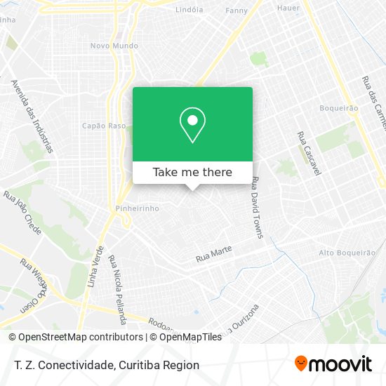 T. Z. Conectividade map