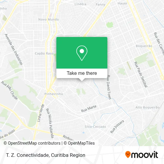 T. Z. Conectividade map