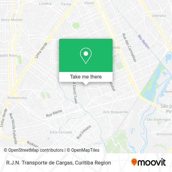 R.J.N. Transporte de Cargas map
