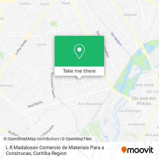 L R Madalosso Comercio de Materiais Para a Construcao map