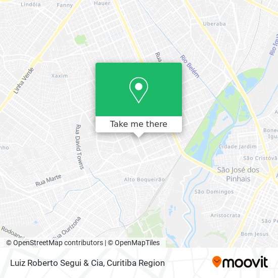 Luiz Roberto Segui & Cia map