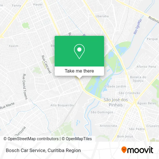 BOSCH Car Service map