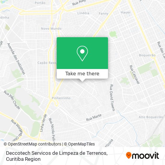 Deccotech Servicos de Limpeza de Terrenos map
