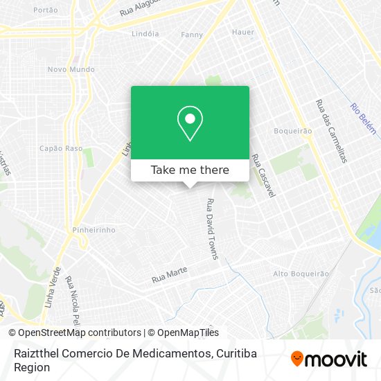 Raiztthel Comercio De Medicamentos map