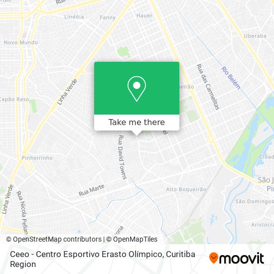 Ceeo - Centro Esportivo Erasto Olímpico map