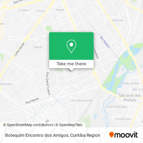 Botequim Encontro dos Amigos map