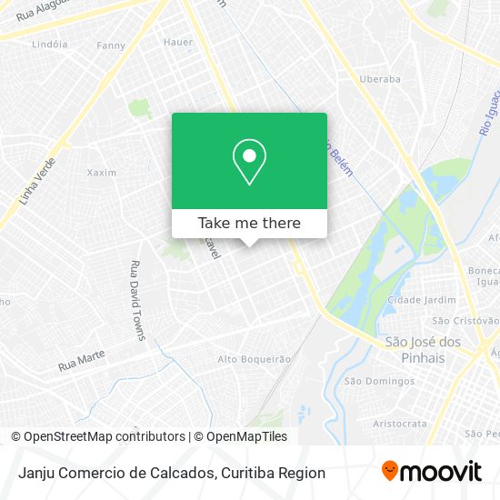 Janju Comercio de Calcados map