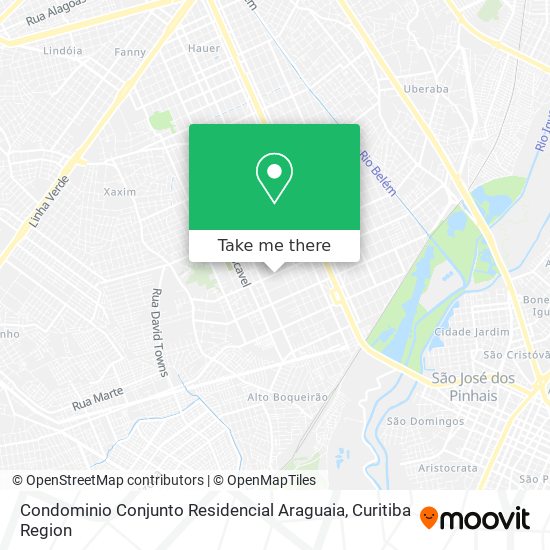 Condominio Conjunto Residencial Araguaia map