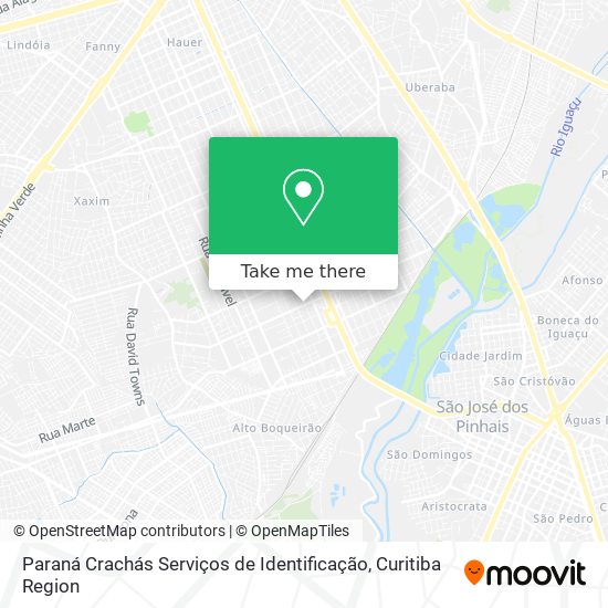 Paraná Crachás Serviços de Identificação map