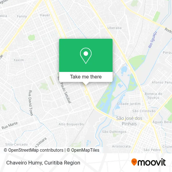 Chaveiro Humy map