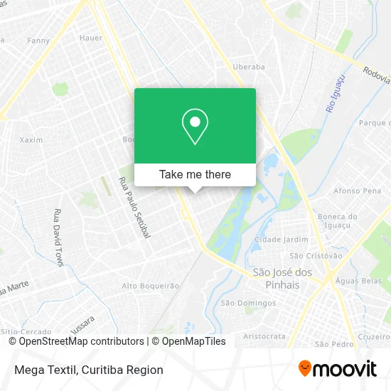 Mega Textil map
