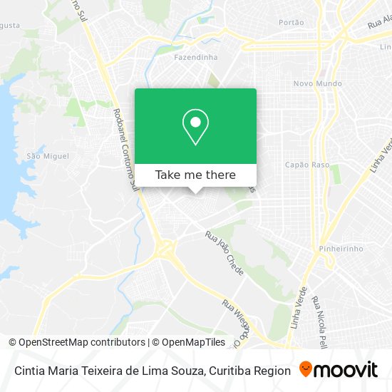 Cintia Maria Teixeira de Lima Souza map