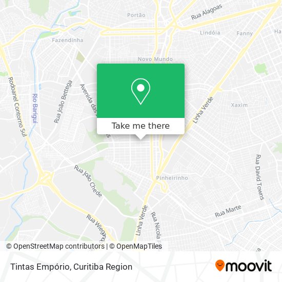 Tintas Empório map