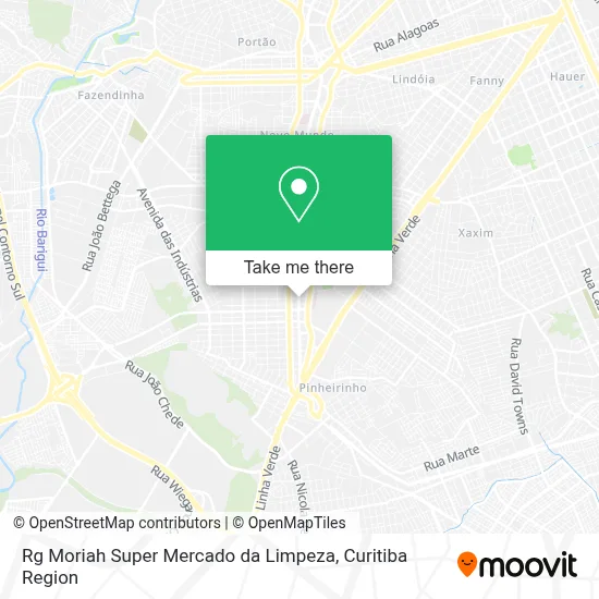 Rg Moriah Super Mercado da Limpeza map