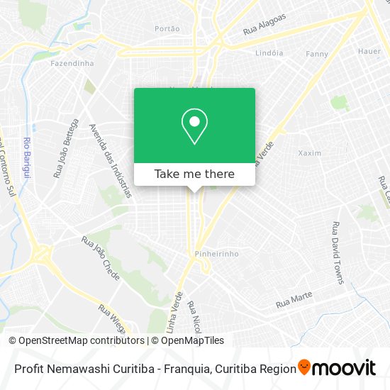 Profit Nemawashi Curitiba - Franquia map
