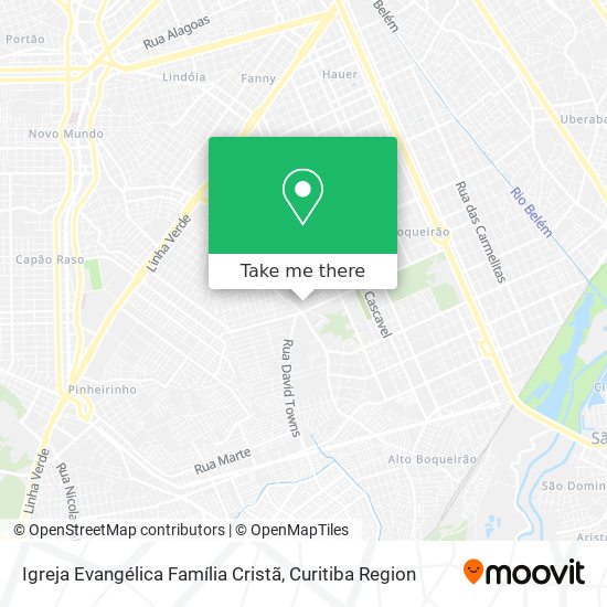 Igreja Evangélica Família Cristã map