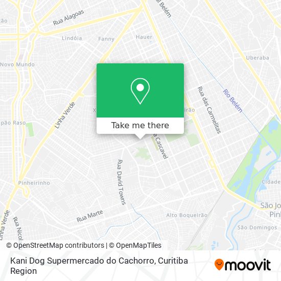 Kani Dog Supermercado do Cachorro map