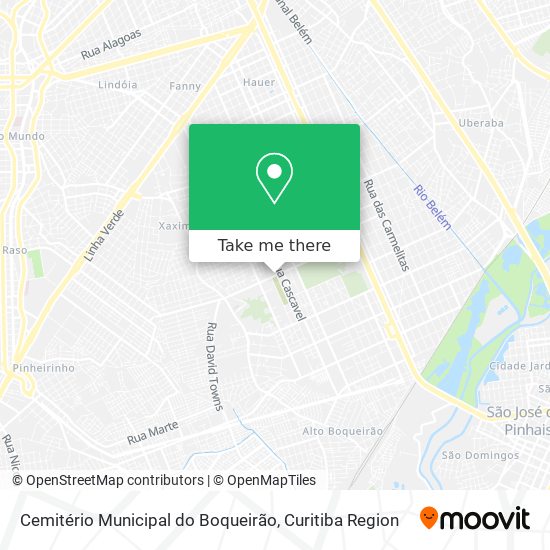 Cemitério Municipal do Boqueirão map
