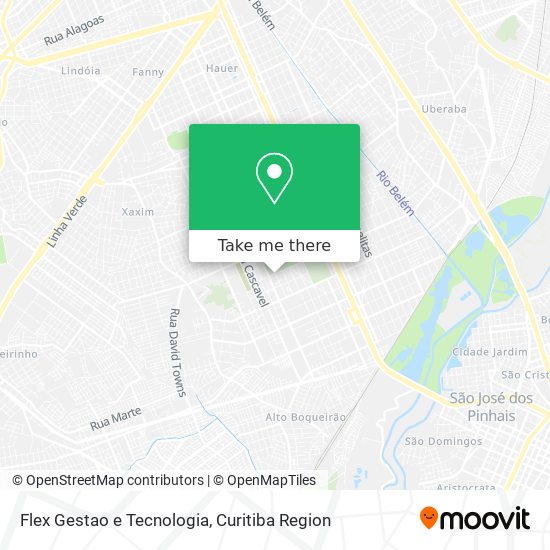 Flex Gestao e Tecnologia map