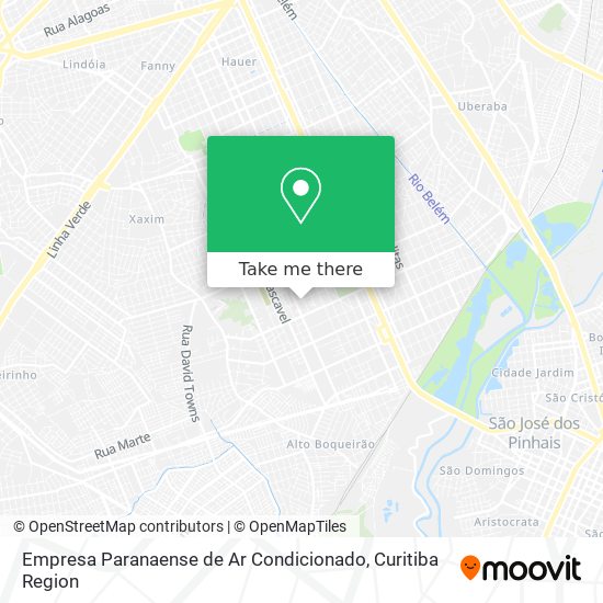 Empresa Paranaense de Ar Condicionado map