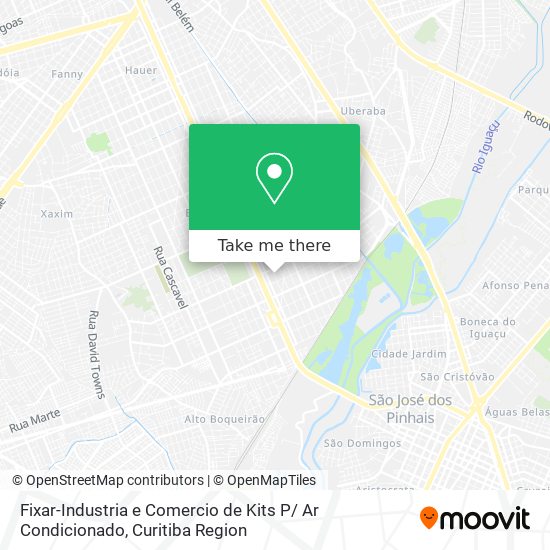 Mapa Fixar-Industria e Comercio de Kits P/ Ar Condicionado