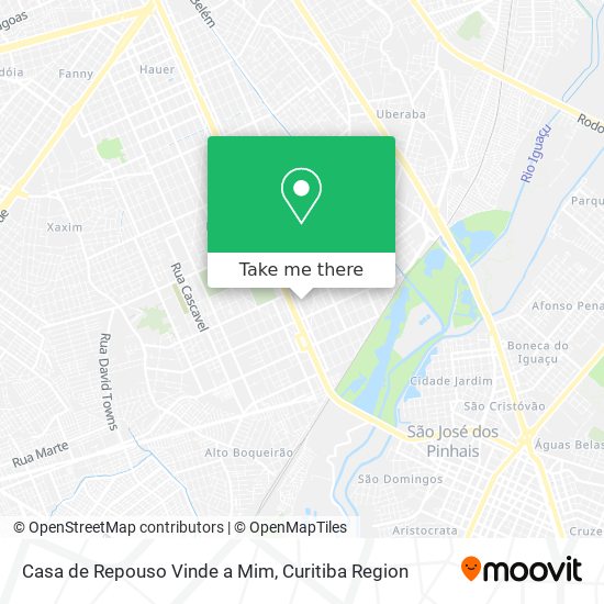 Casa de Repouso Vinde a Mim map