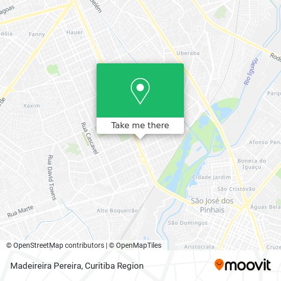 Madeireira Pereira map