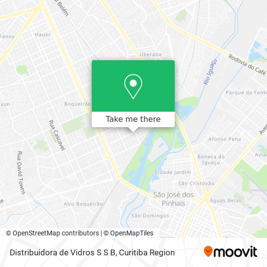 Distribuidora de Vidros S S B map