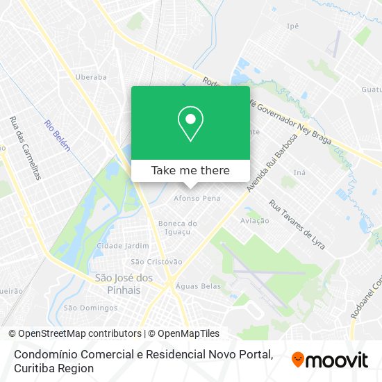 Condomínio Comercial e Residencial Novo Portal map