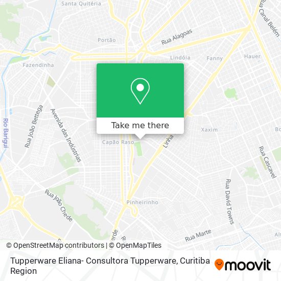 Tupperware Eliana- Consultora Tupperware map