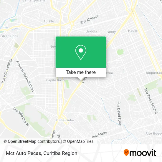 Mct Auto Pecas map