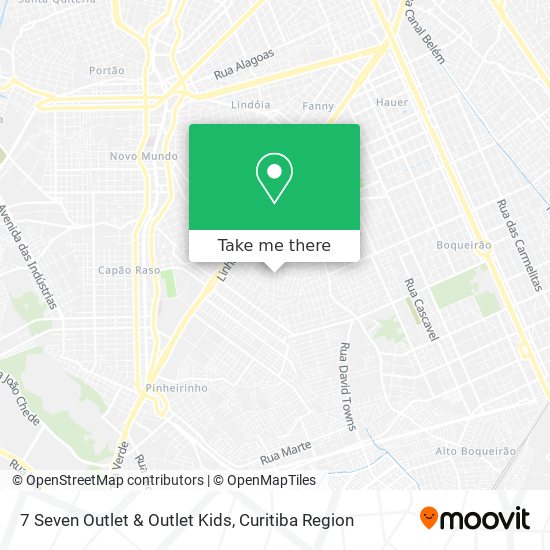 7 Seven Outlet & Outlet Kids map