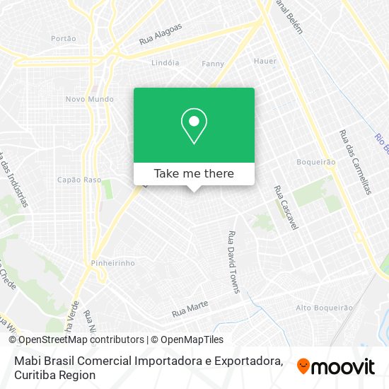 Mabi Brasil Comercial Importadora e Exportadora map