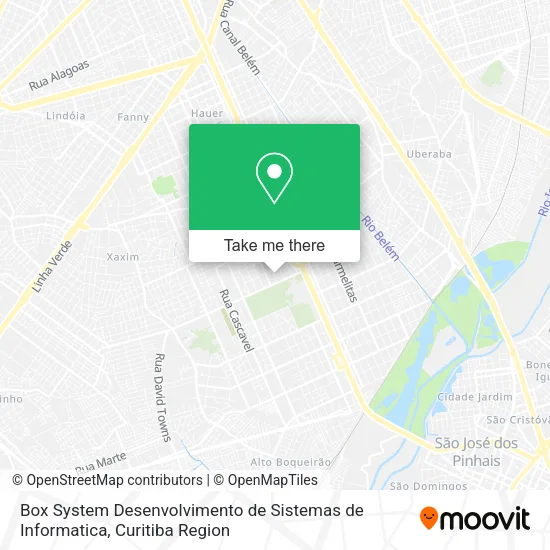 Box System Desenvolvimento de Sistemas de Informatica map