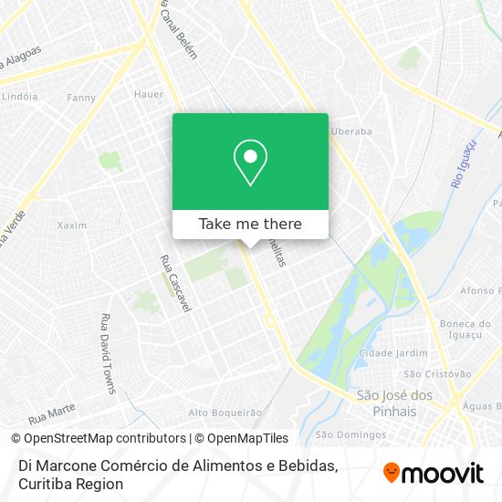 Di Marcone Comércio de Alimentos e Bebidas map