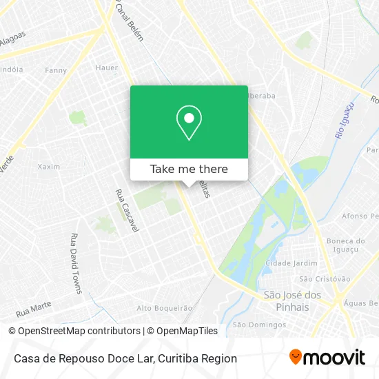 Casa de Repouso Doce Lar map